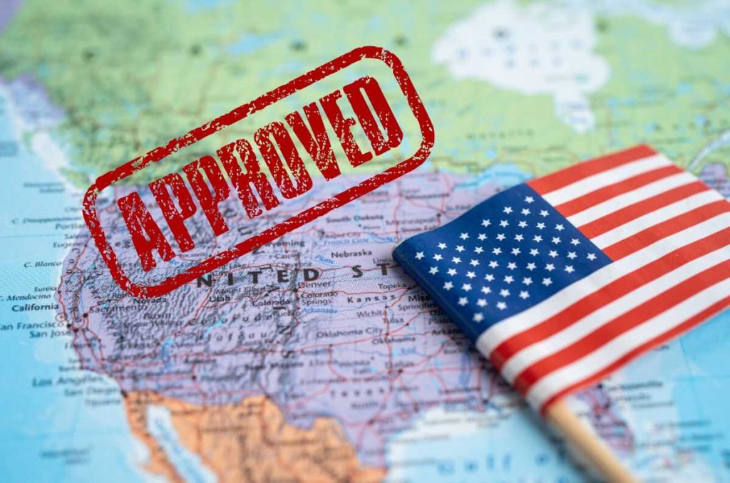 Aprobación de visa para Estados Unidos