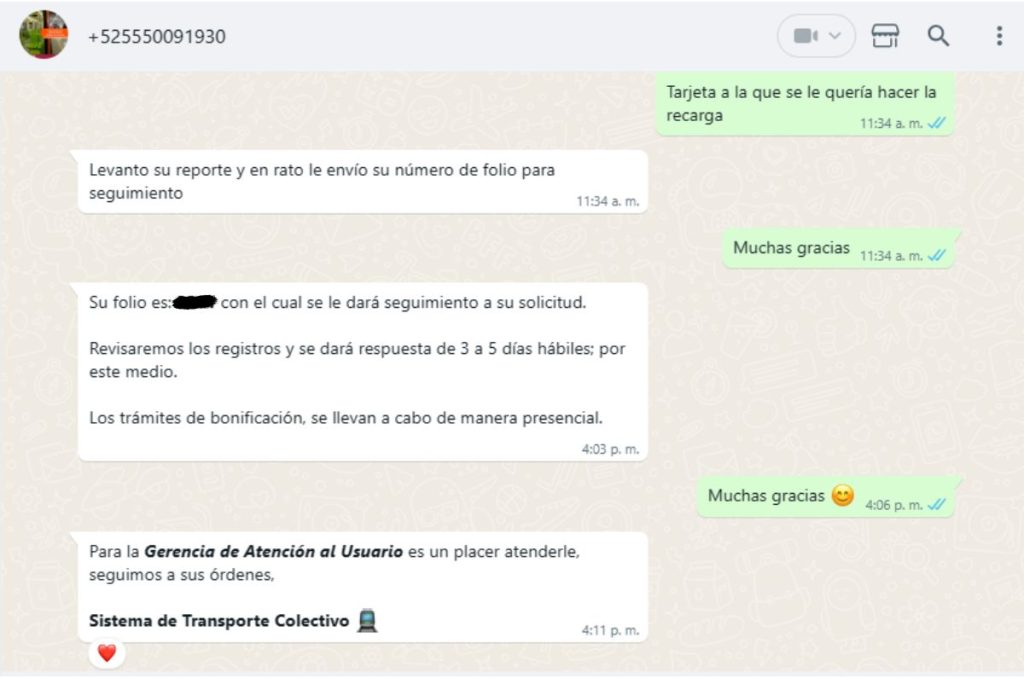 ¿No pasó tu recarga de tu tarjeta de movilidad integrada? Te decimos qué hacer 2