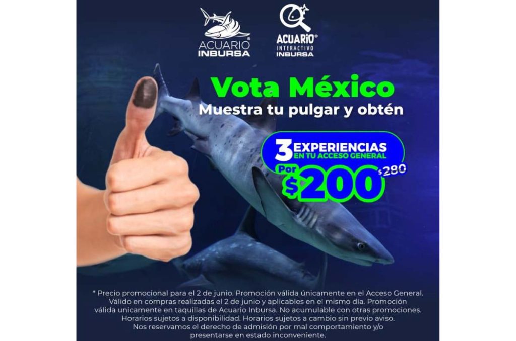 descuento por votar acuario inbursa