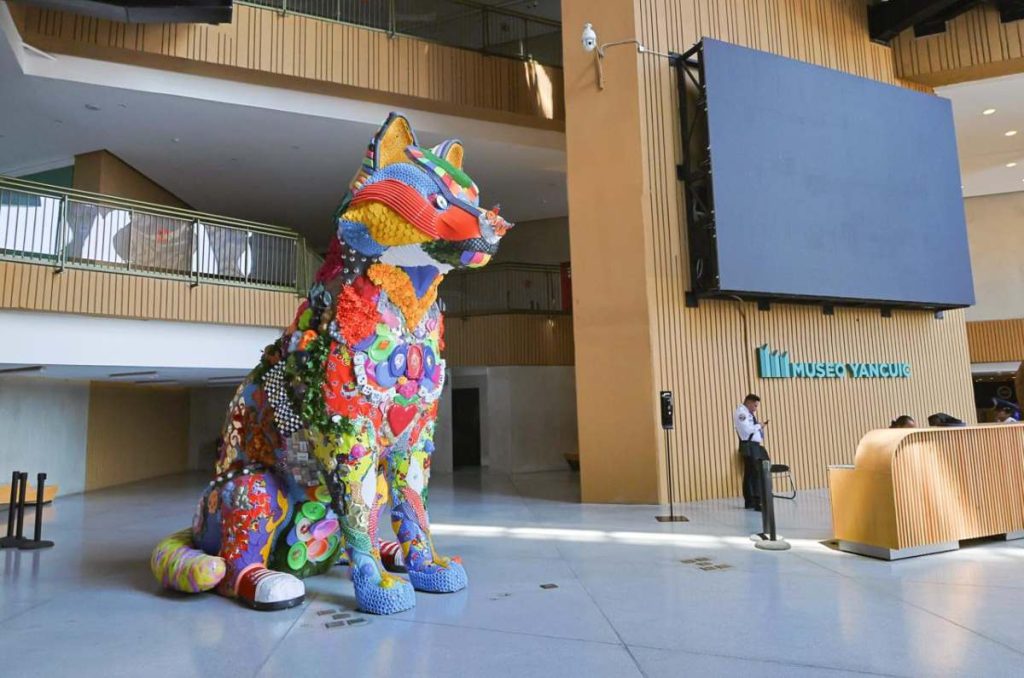 Nuevas esculturas gigantes en el Museo Yancuic