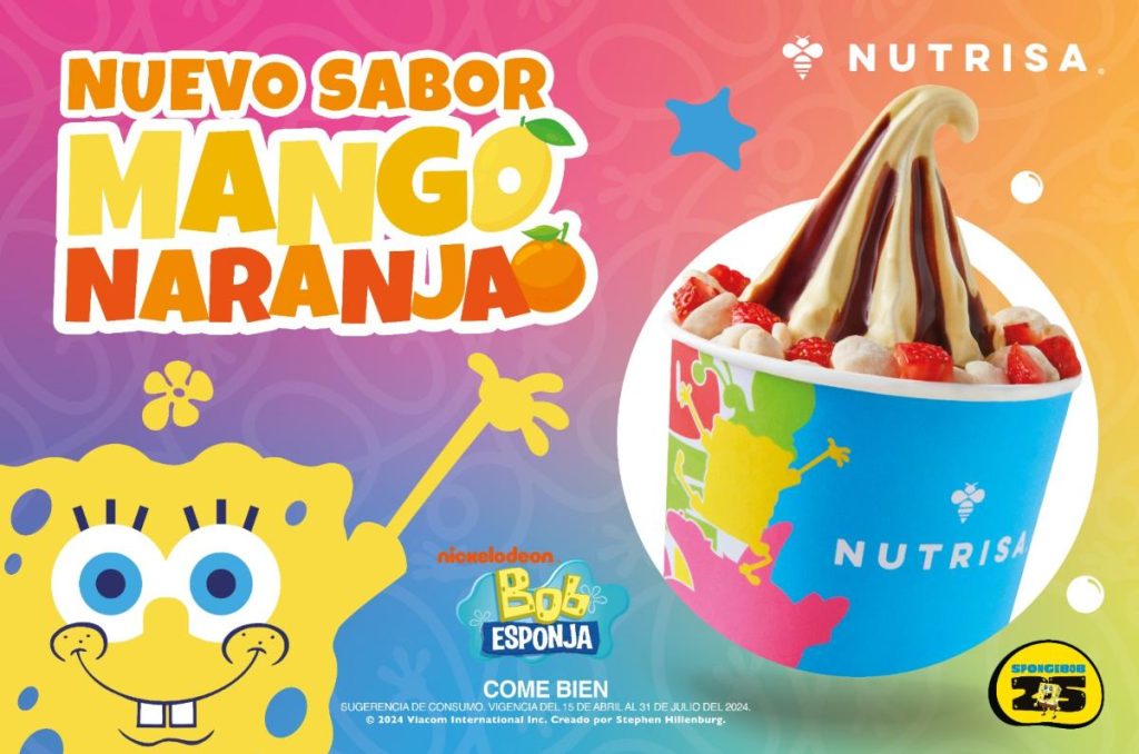 Helado de Bob Esponja en CDMX