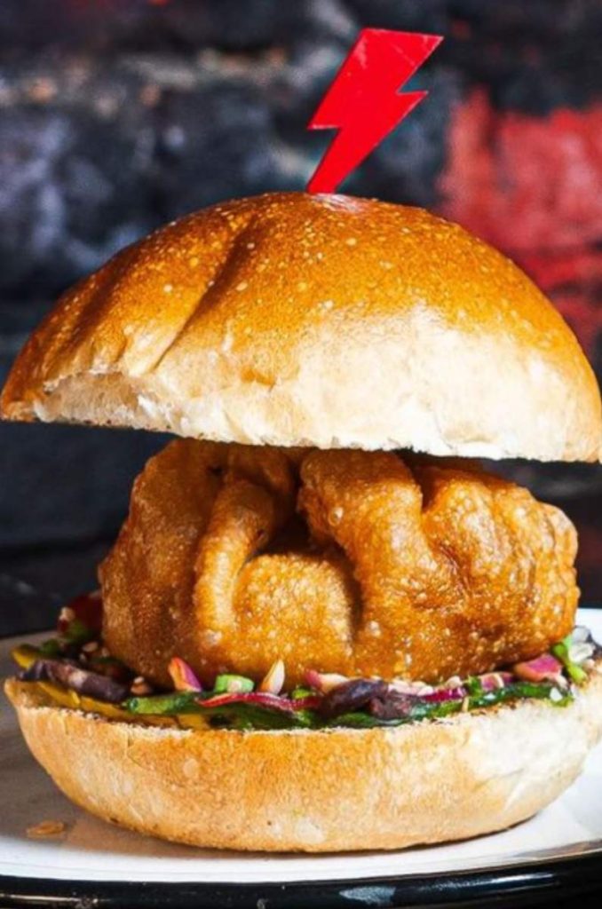 Hamburguesa de dumpling