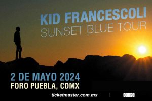 ¡Kid Francescoli llega a México! Electropop en el Foro Puebla