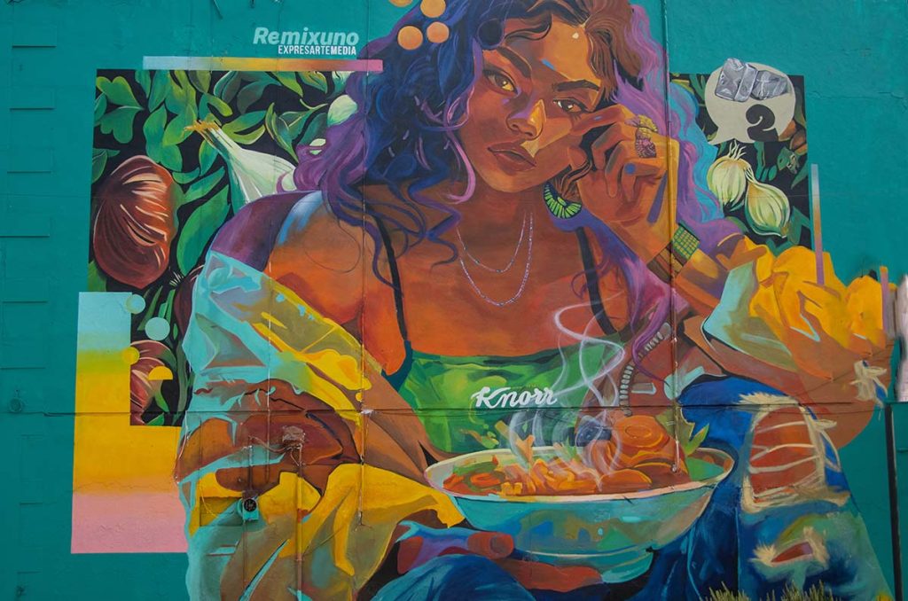 Conoce los murales que Knorr hizo para llenar de color la CDMX