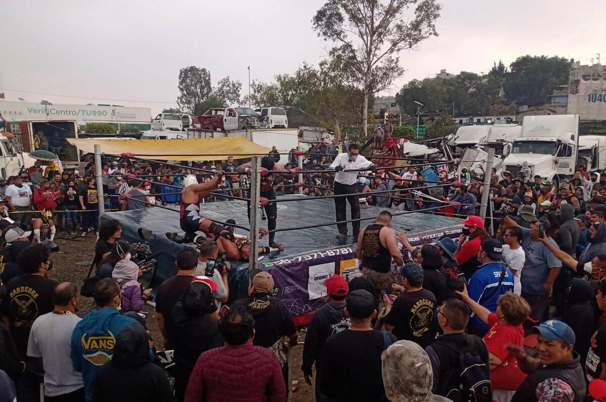 ¡La Lucha Libre en deshuesadero sí existe! Conoce Zona 23 en el Edomex