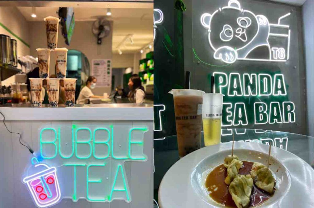 Panda tea bar: un lugar dedicado a los pandas con bubble tea