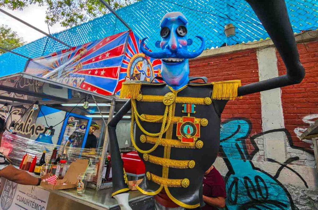 Pizzería callejera inspirada en el circo de Bobinsky