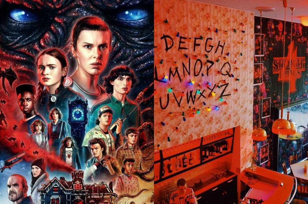 Stranger Things evento La Extraña Pizza
