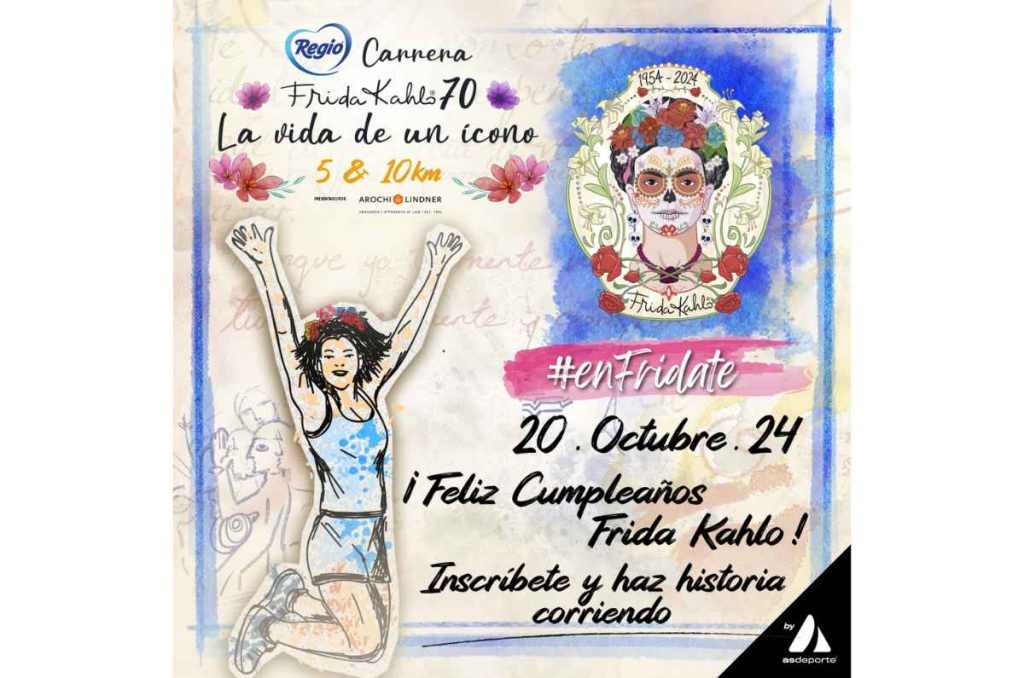 carrera Frida Kahlo 2024 en CDMX