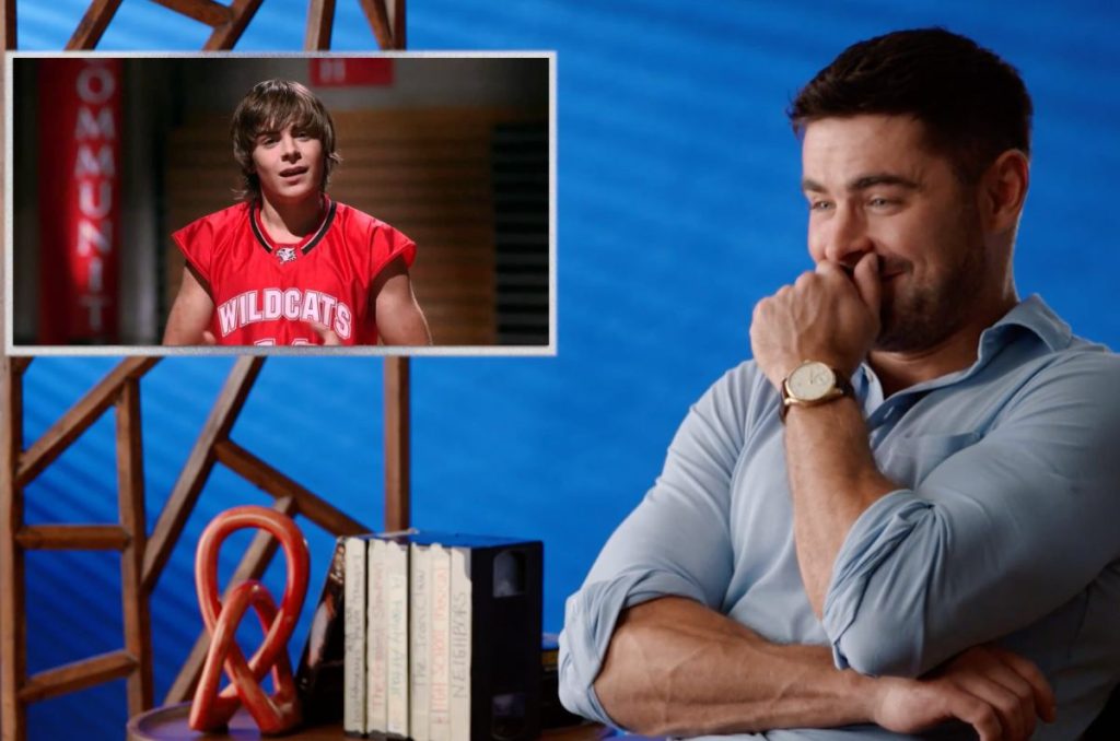 Zac Efron reacciona a los mejores momentos de sus películas