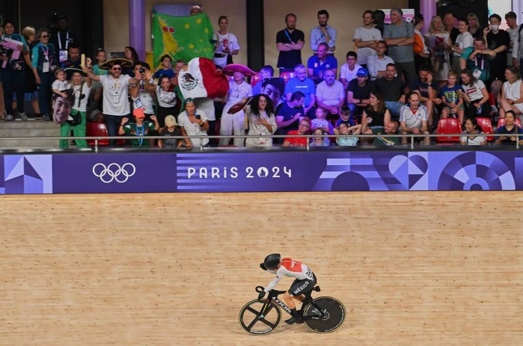 ¡Histórica! Daniela Gaxiola consigue sexto lugar en ciclismo de pista de París 2024