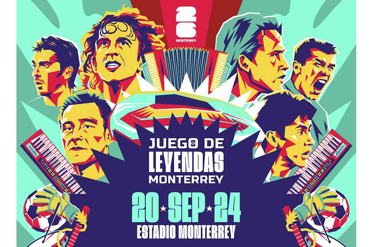Buffon, Puyol y Campos juegan en Monterrey para celebrar el Mundial 2026