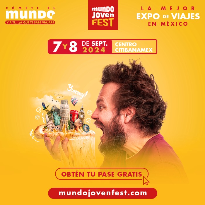 ¿Te interesa estudiar o trabajar en el extranjero? Mundo Joven Fest te acerca con asesores, escuelas y más ofertas fuera de México.