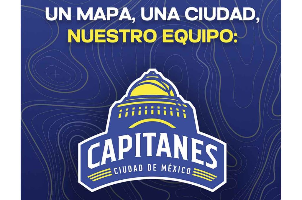Los Capitanes de la Ciudad de México presentan una nueva identidad visual que celebra la historia y la cultura de la capital.