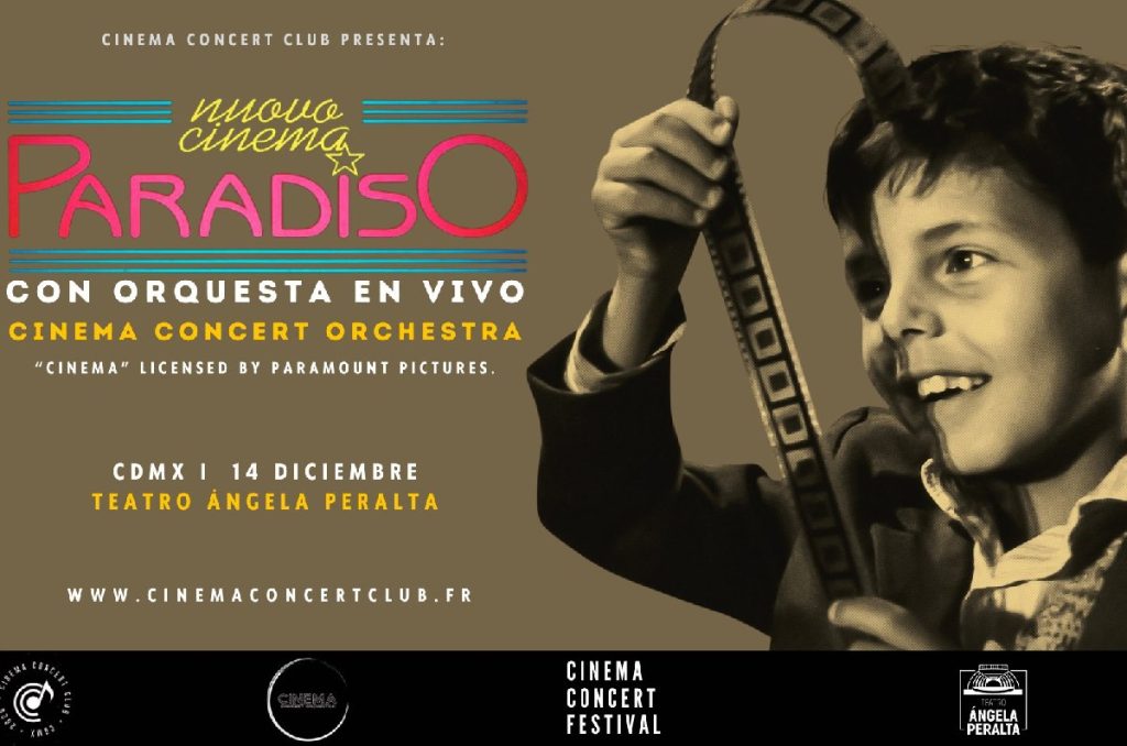 Cinema Concert Club presenta Cinema Paradiso en CDMX