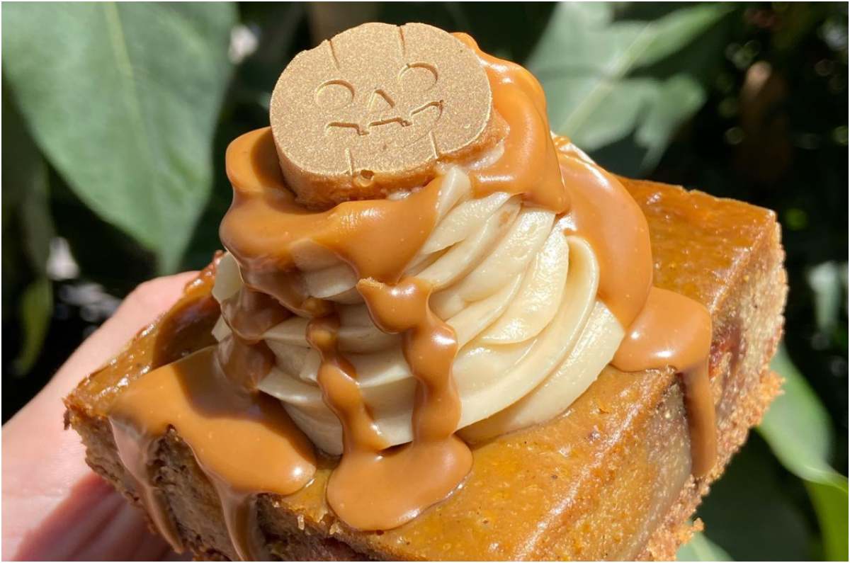 Pumpkin Spice Blondies de Cuarentena Baking 