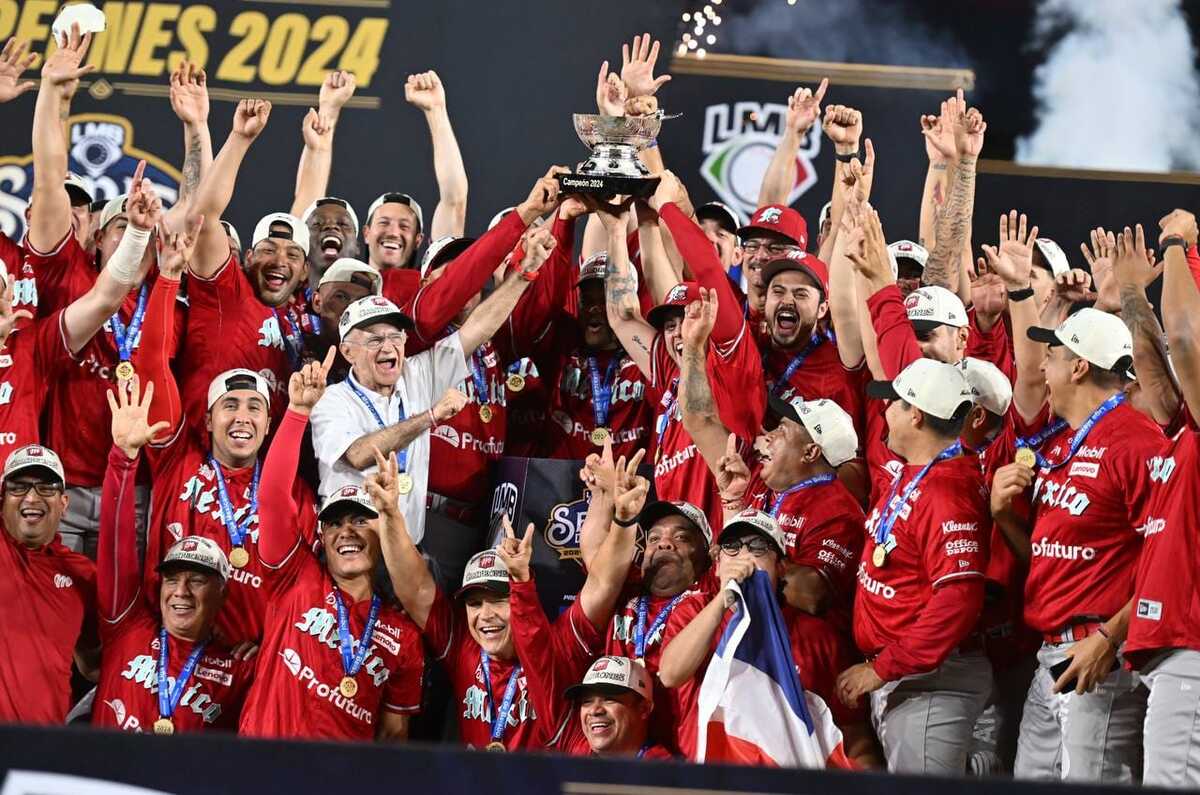 ¡Los Diablos Rojos del México se coronan en la Serie del Rey 2024 de la LMB!