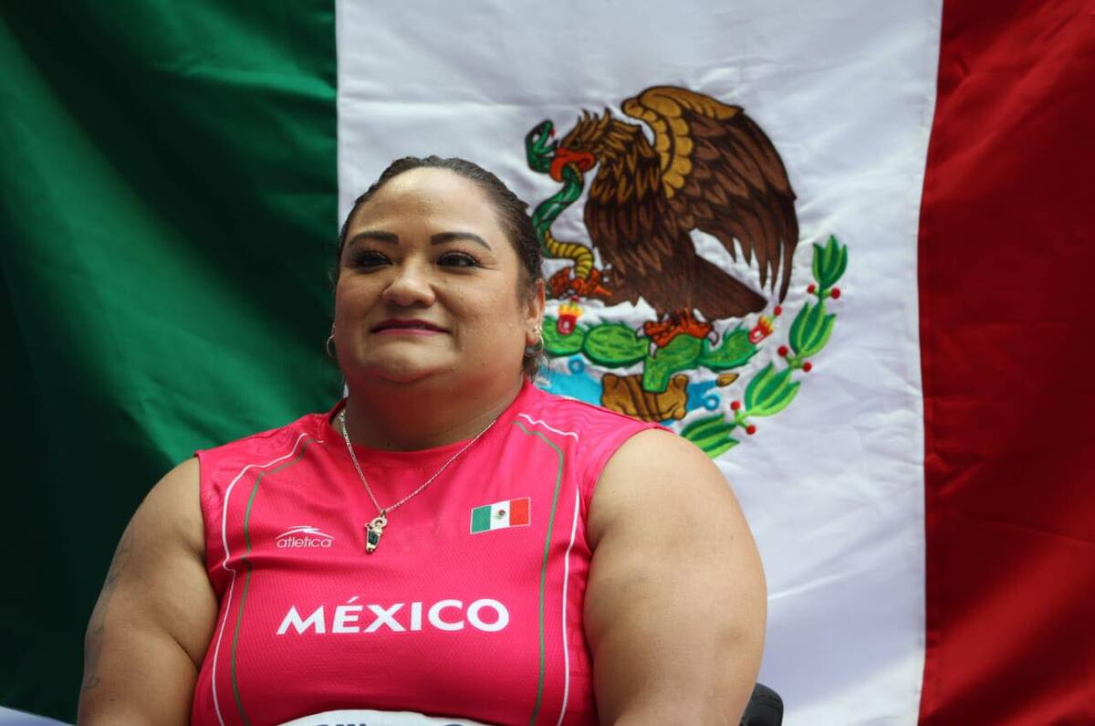¡Oro para México! Gloria Zarza gana la prueba de impulso de bala en París 2024