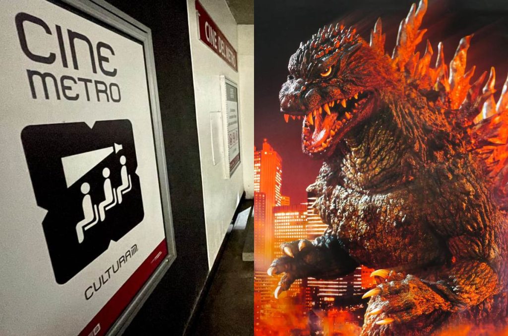 Metro CDMX cine Zapata películas gratis de Godzilla