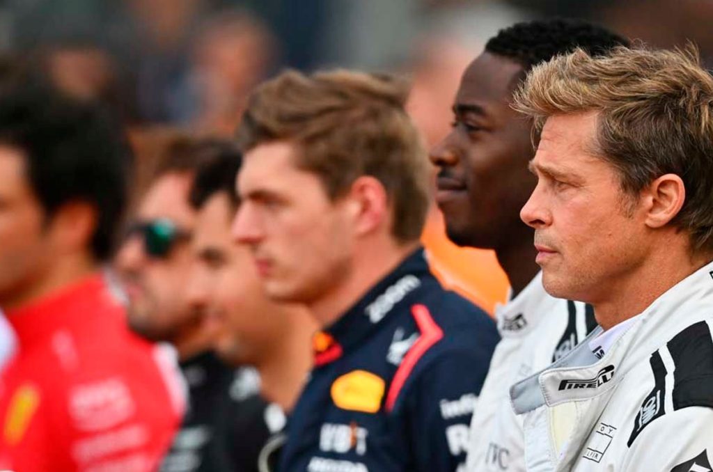 Brad Pitt F1 película México Checo Pérez