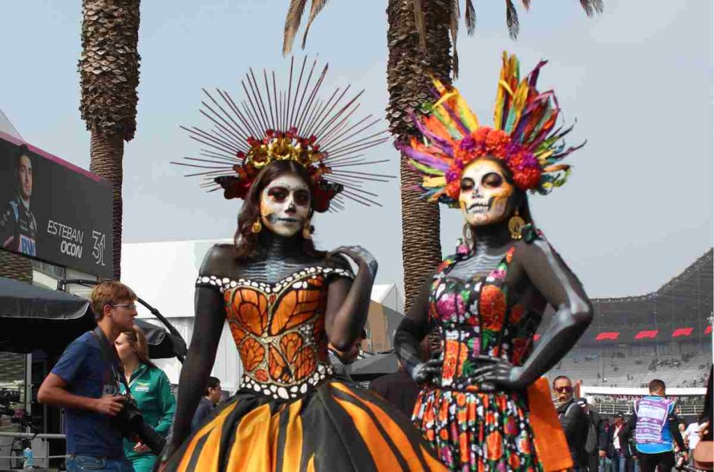 Calacas en el México GP