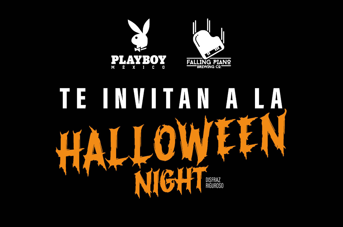 Playboy México anuncia portada del mes y su fiesta de Halloween con cerveza conmemorativa