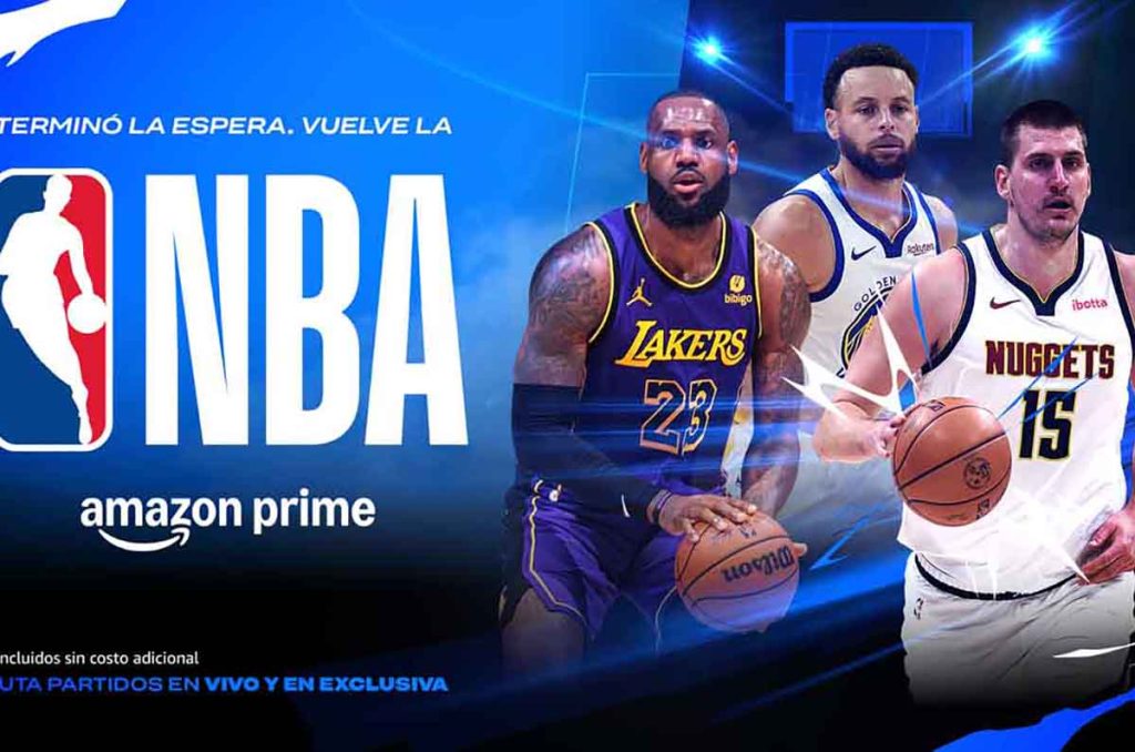 ¡La NBA llega a Prime Video! Disfruta partidos en vivo y en exclusiva