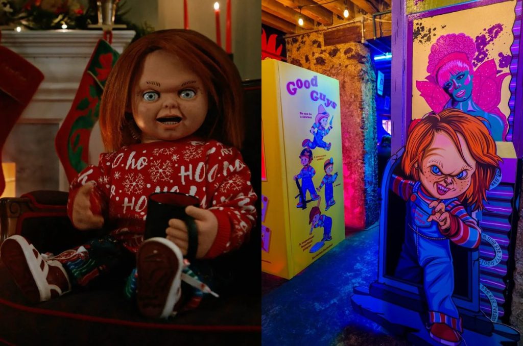 Chucky películas evento posada de Navidad CDMX