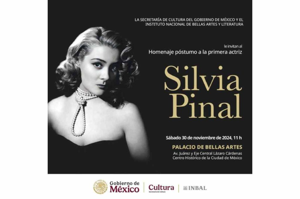homenaje silvia pinal bellas artes