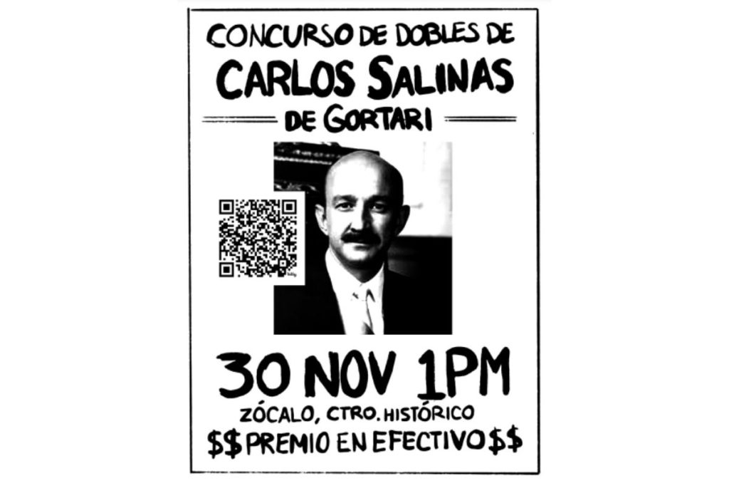 concurso de dobles de Carlos Salinas de Gortari