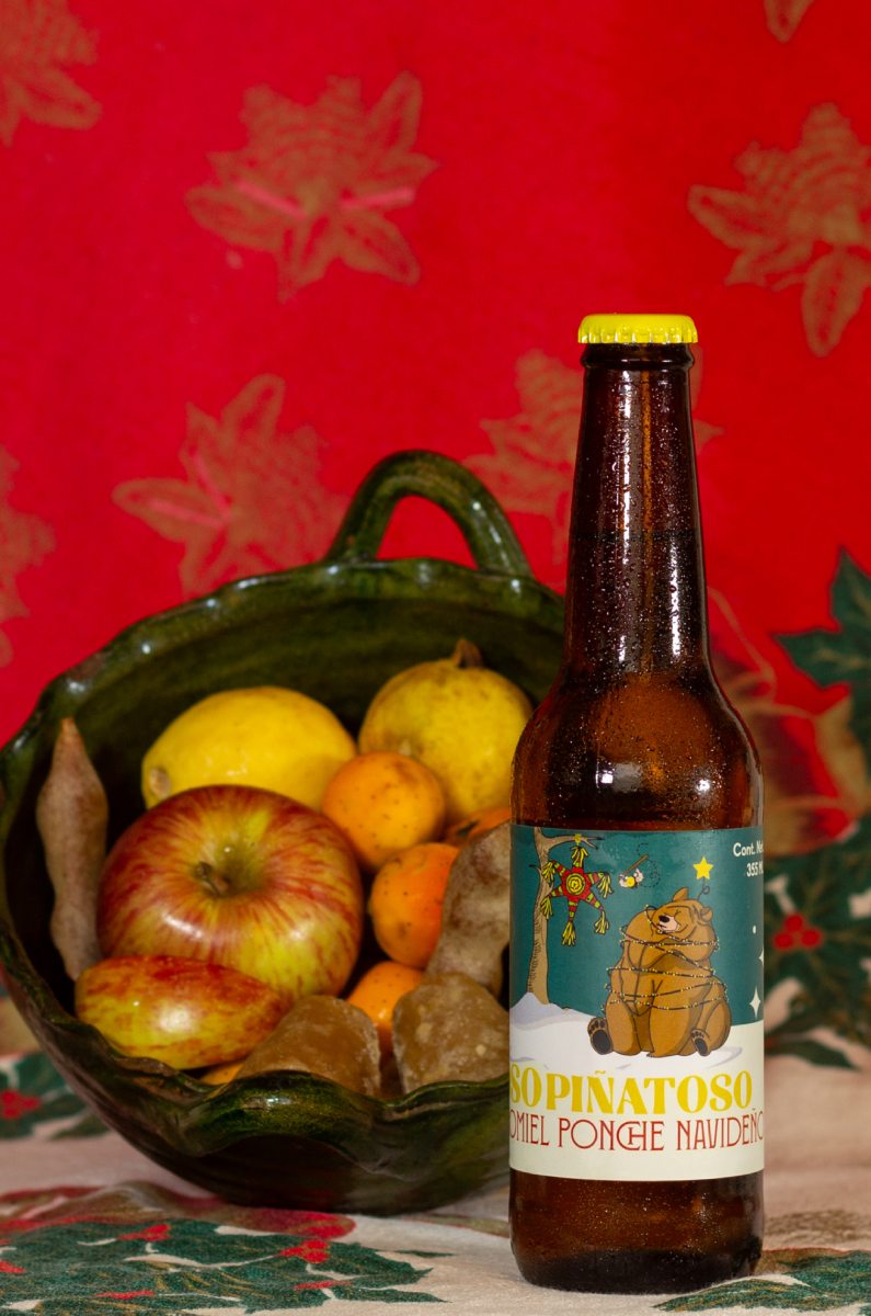 7. Hidromiel de ponche navideño de Cervecería Obni 
