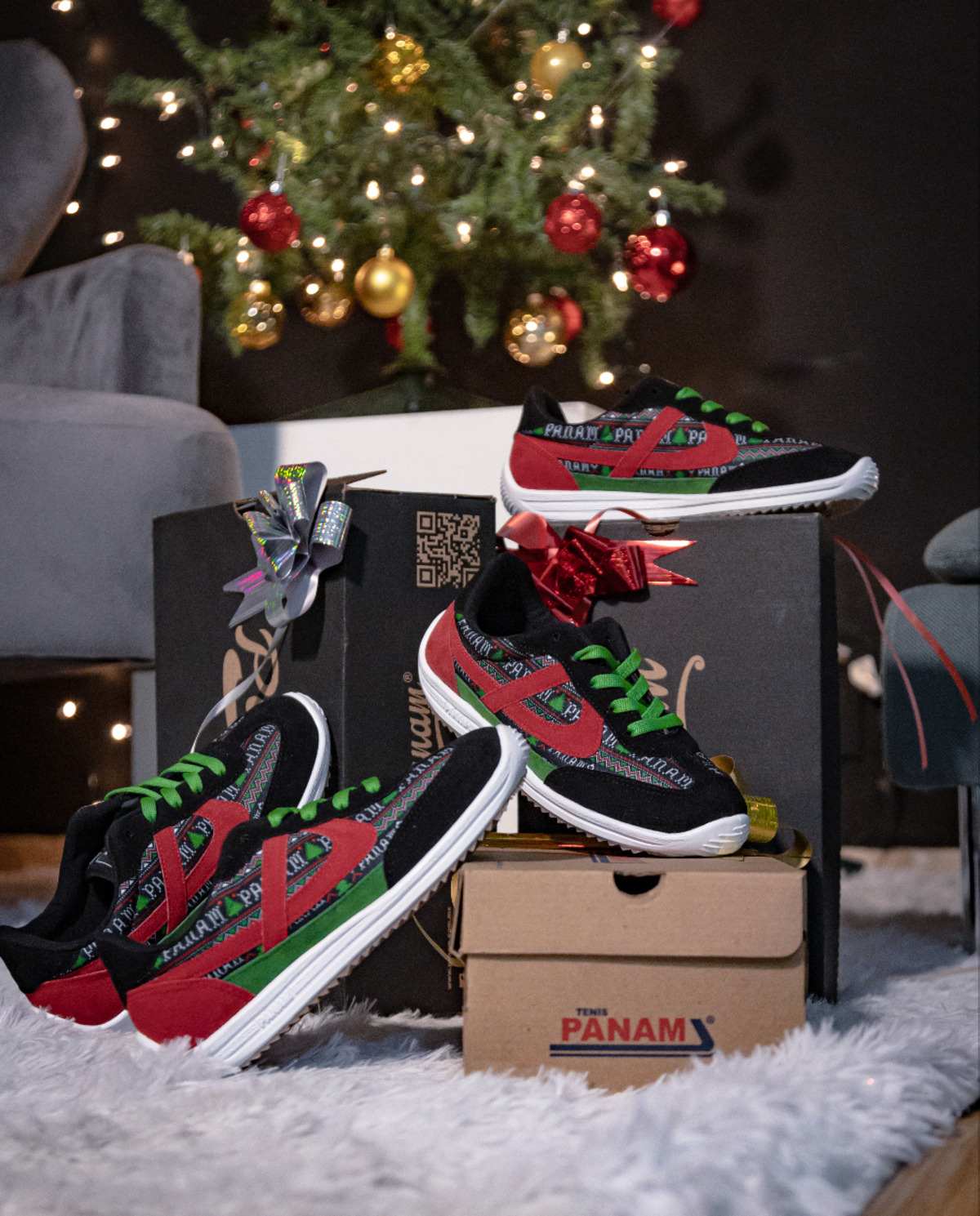 Elfo 084, los nuevos tenis navideños de Panam