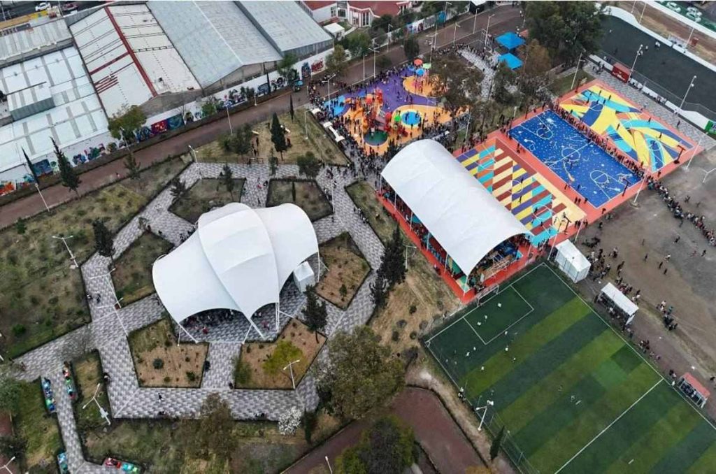 Así luce El Perú, el renovado Centro Deportivo de Tláhuac