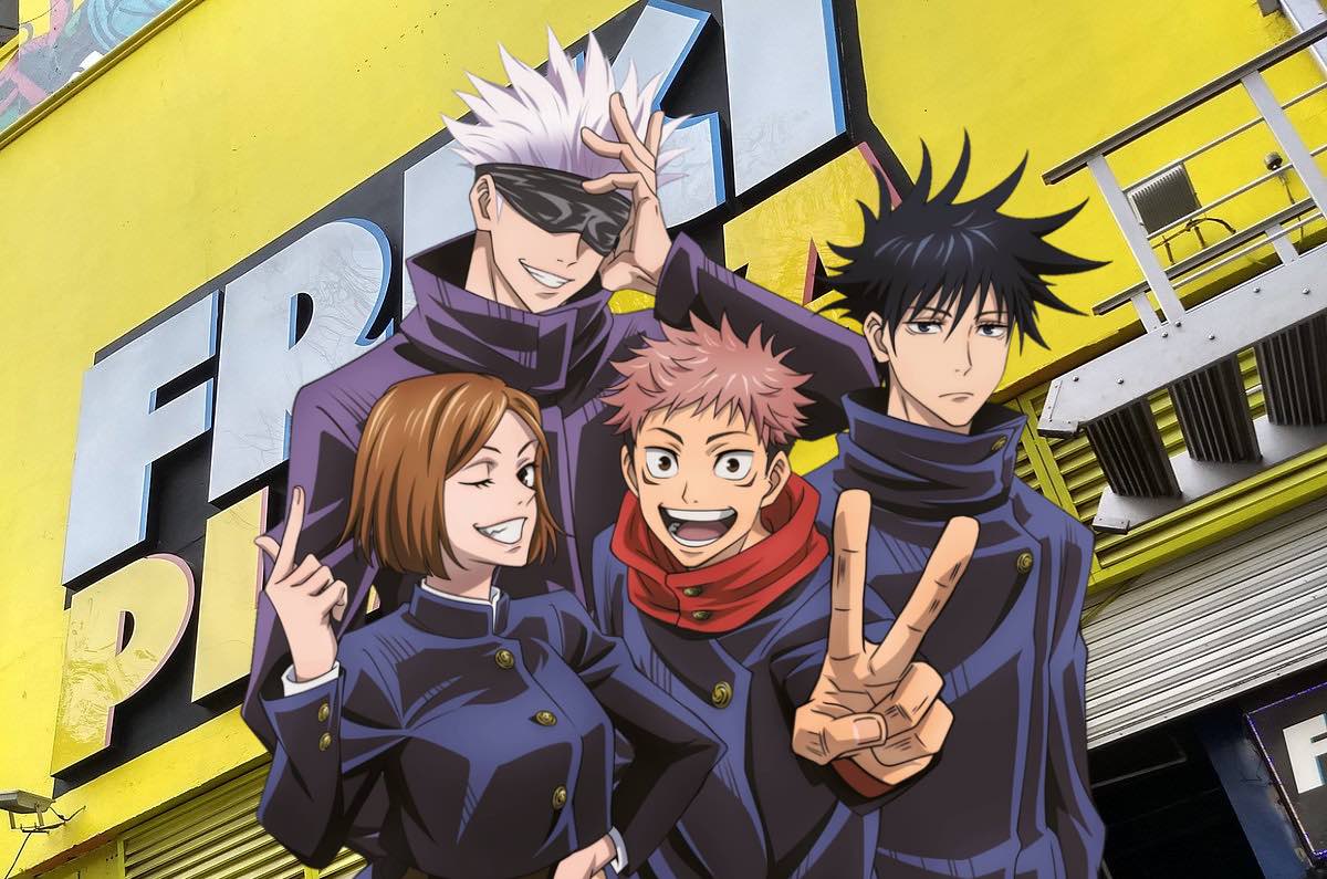 Jujutsu Kaisen llega a Frikiplaza CDMX con Fanday ¡Concursos y merch!