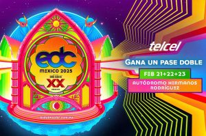Telcel te regala un pase doble para el EDC 2025