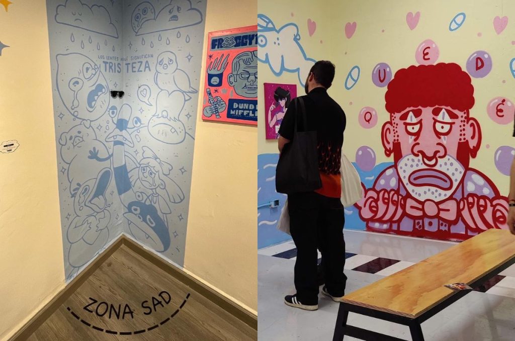 San Valentín eventos gratis 2025 CDMX Cartoon Sadness