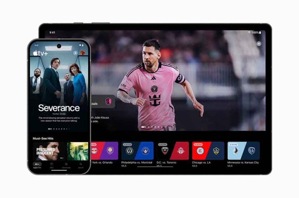 ¡Apple TV ya está en Android! Disfruta de Apple TV+ y MLS Season Pass en tu celular