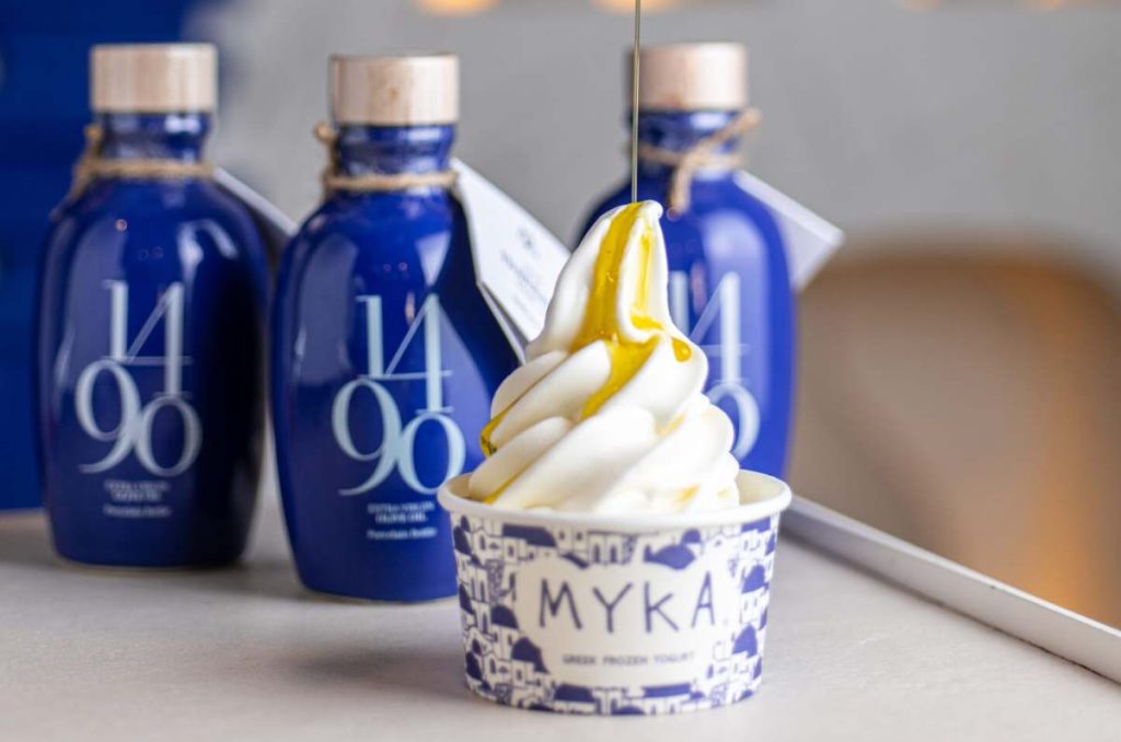 Myka los helados de yogur griego de Madrid ¡Llegó a México!