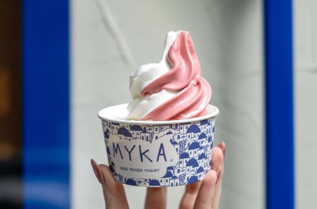 Myka, los famosos helados de yogur griego de Madrid, han llegado a México