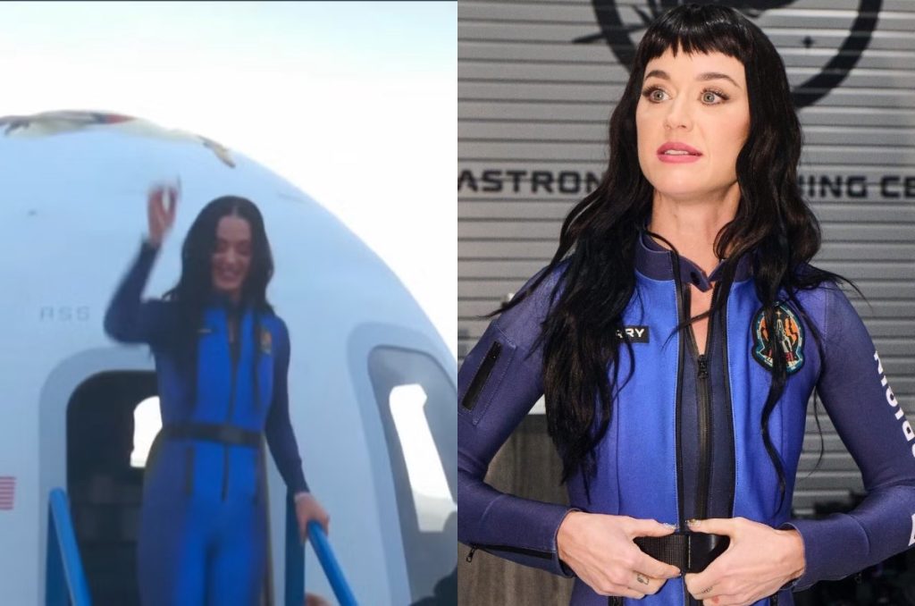 Katy Perry espacio viaje