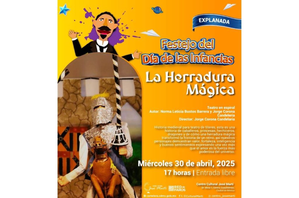 La herradura mágica en el José Martí: teatro gratuito para niños