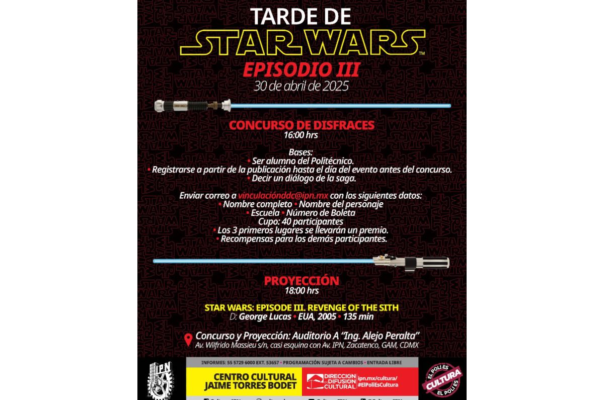 star-wars-episodio-iii-pelicula-proyeccion-gratis-ipn-dia-del-nino