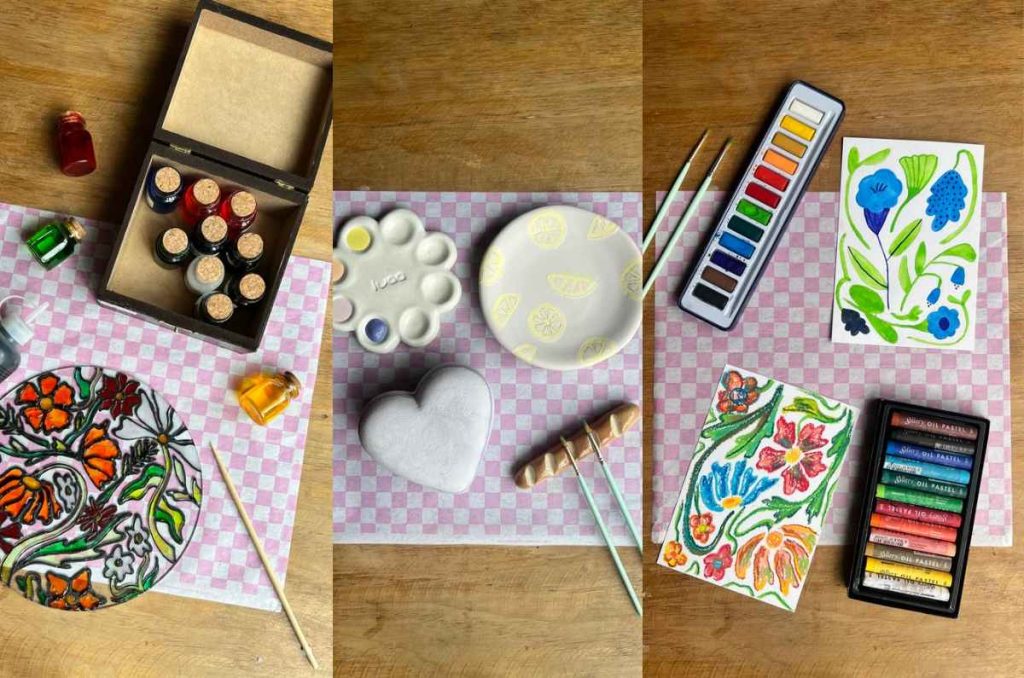Descubre la Barra Creativa de Luaa Estudio pintura, arte, café