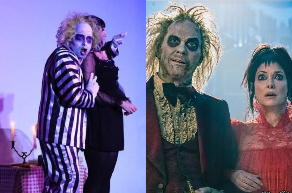 Beetlejuice película obra de teatro La Extraña Pizza Centro Histórico CDMX