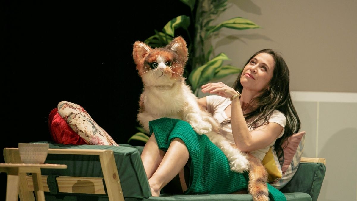 Luisa y Cati, Catalina en la obra de la maravillosa historia de la niña gato