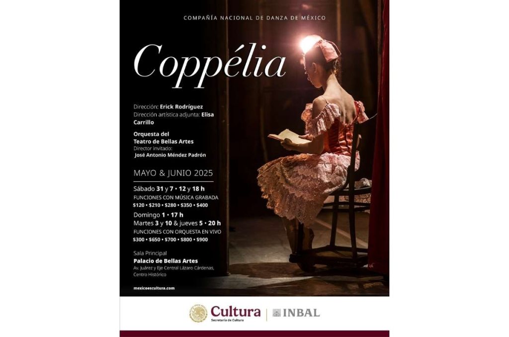 Coppelia regresa al Palacio de Bellas Artes