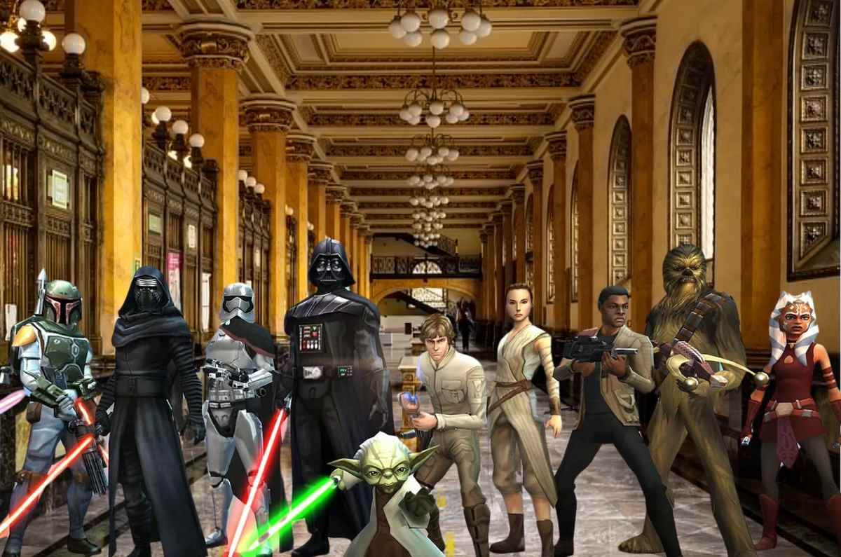 Lánzate a la exposición gratis de Star Wars en el Palacio Postal