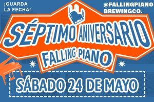 Falling Piano celebra su 7º aniversario con chela, lucha libre y mucha fiesta