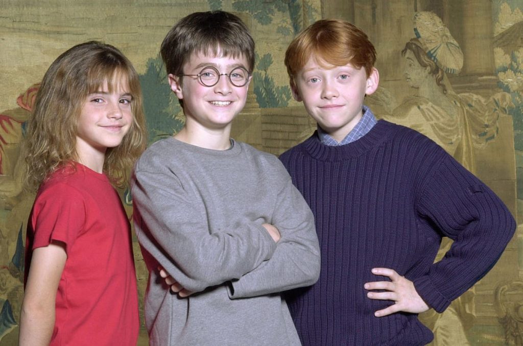 Harry Potter series HBO MAX cast Harry, Ron y Hermione