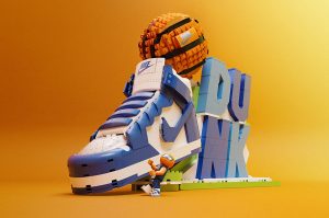 El sueño ha llegado: Construye sneakers de Nike con Lego